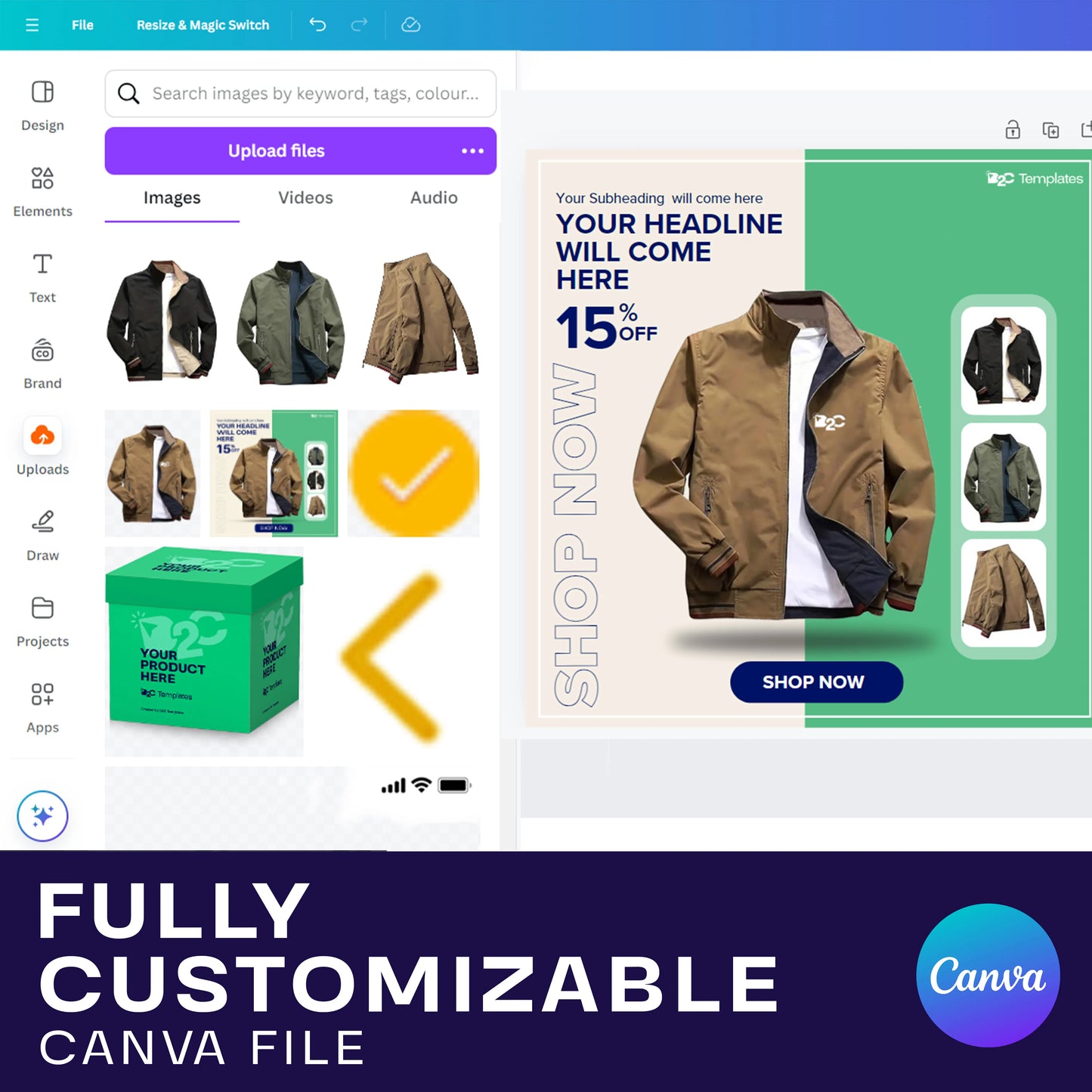 Showcase Your Clothing Collection with this | Canva Template