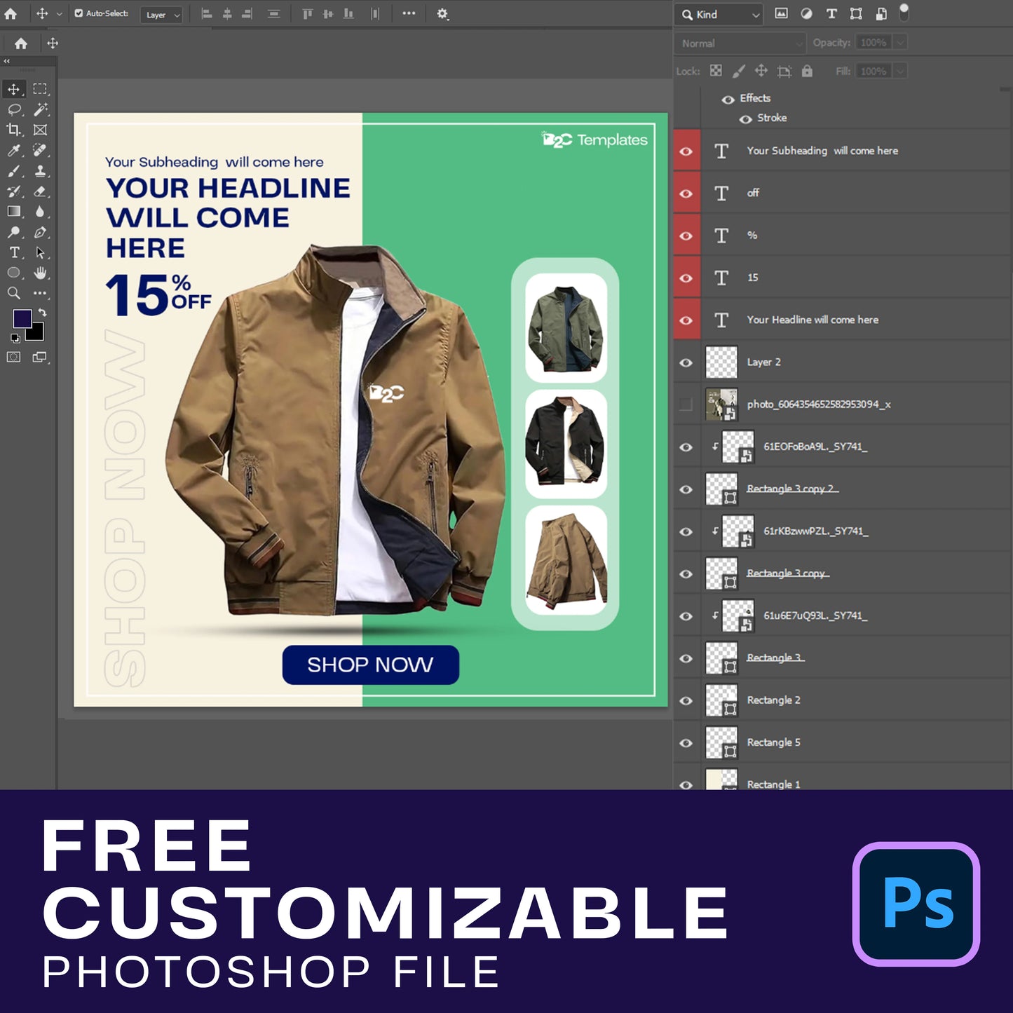 Showcase Your Clothing Collection with this | Canva Template