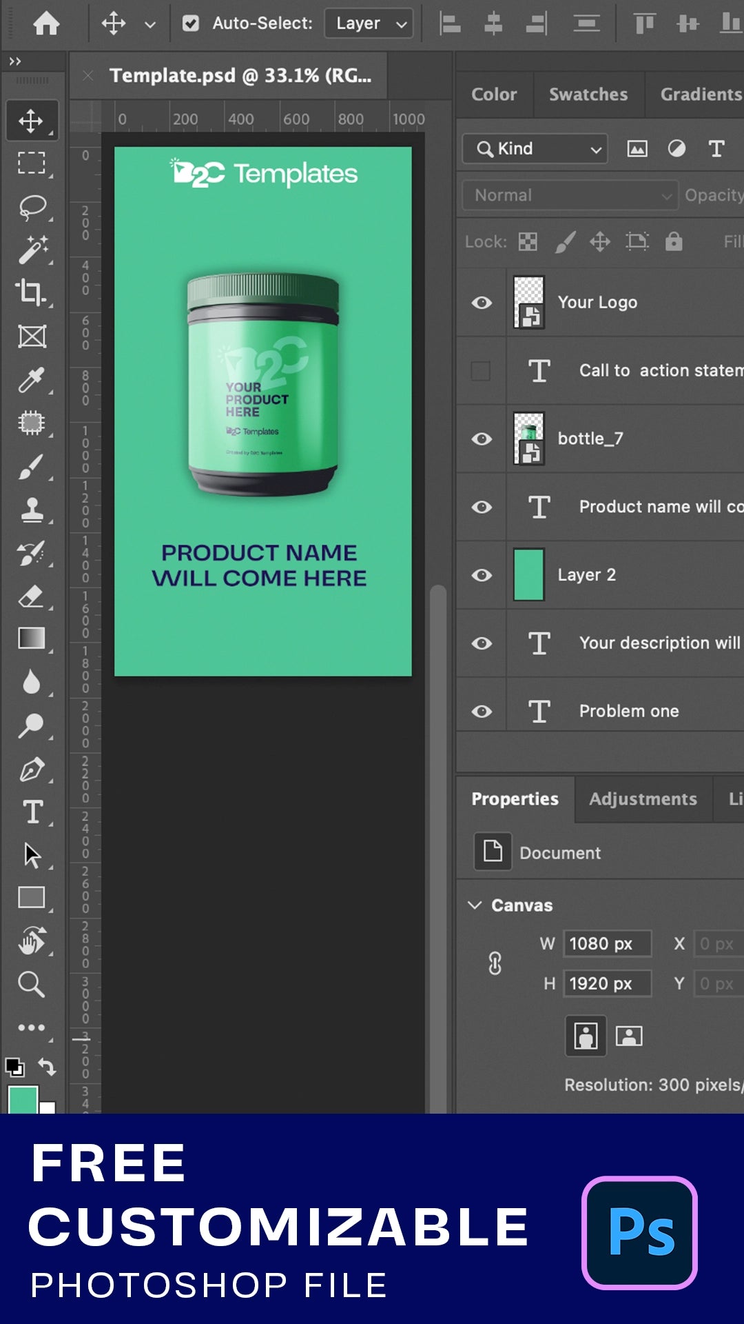 Creative Ad for highlighting the problems your products can solve | After Effects Template