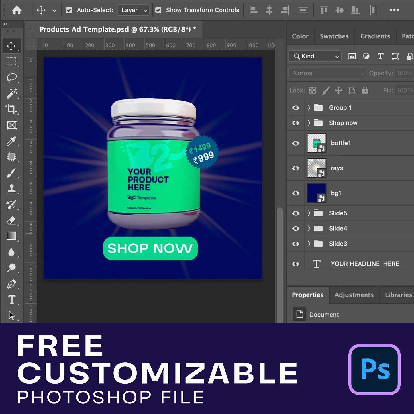 Complete Product range ad creative | After Effects Template